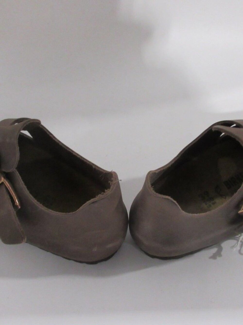 Women's Birkenstock London Oiled Leather Slip On Shoes Size 8 - Picture 7 of 7